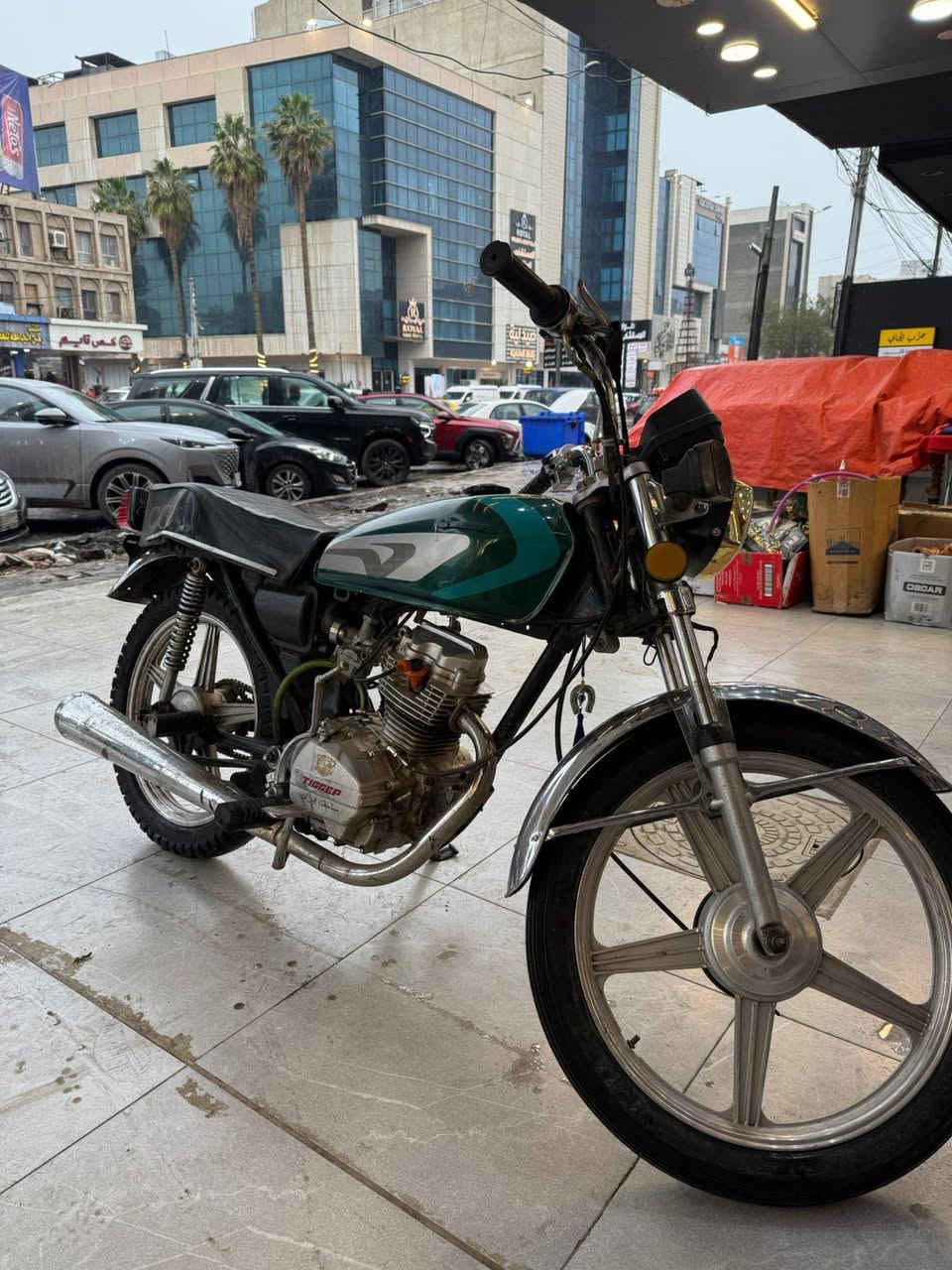 دراجه ايراني 🇮🇷 4كير مكفوله كفاله عامه 
مكان دراجه بغداد حي جامعه او ابو غريب
رقمي ***********  وتساب فقط
السعر 350.000 مع المجال
