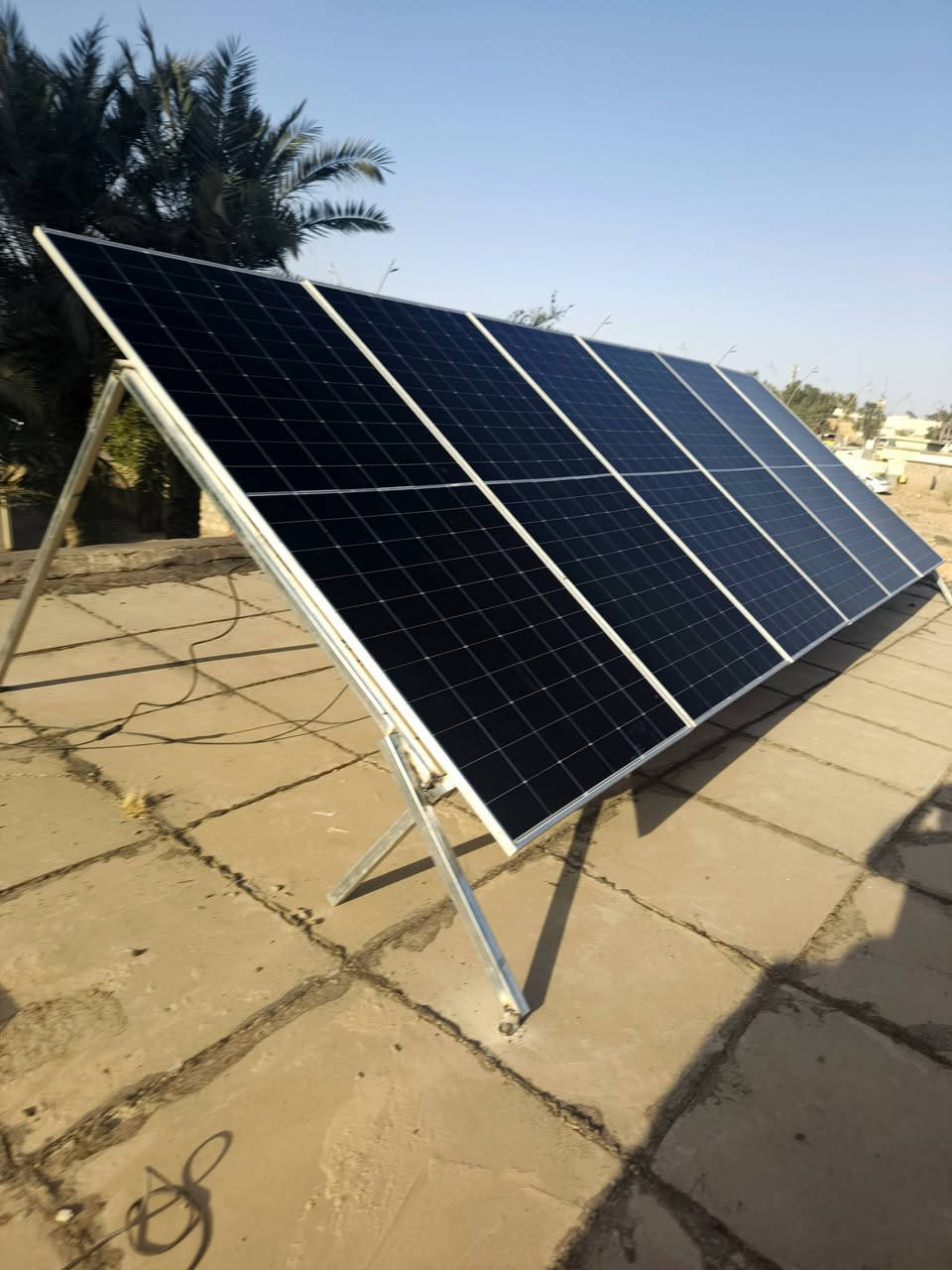 منظومتنا لهذا السبوع في  ديالى كنعان 🌞⚡🌿
تستمر شركتنا في تنصيب منظومات الطاقة الشمسية و التخلص من خط المولدة و مشاكله المستمرة حيث تتميز منظوماتنا بالكفاءة و الاعتمادية بالاضافة الى الضمان الحقيقي  🌞⚡💪 
حجم المنظومة : 12 امبير ⚡ نهاري فقط⚡ 
 و تم التنصيب من قبل كوادرنا الهندسية المتخصصة في هذا المجال 
وتتكون المنظومة من : 
⚡ 6ألواح لونجي 10x 640واط   
⚡ انفيرتر 6.2كيلواط 
⚡ بالاضافة الى بورد الحماية و الاسلاك
استفسار اتصال ع رقم. او ع واتساب 
***********
