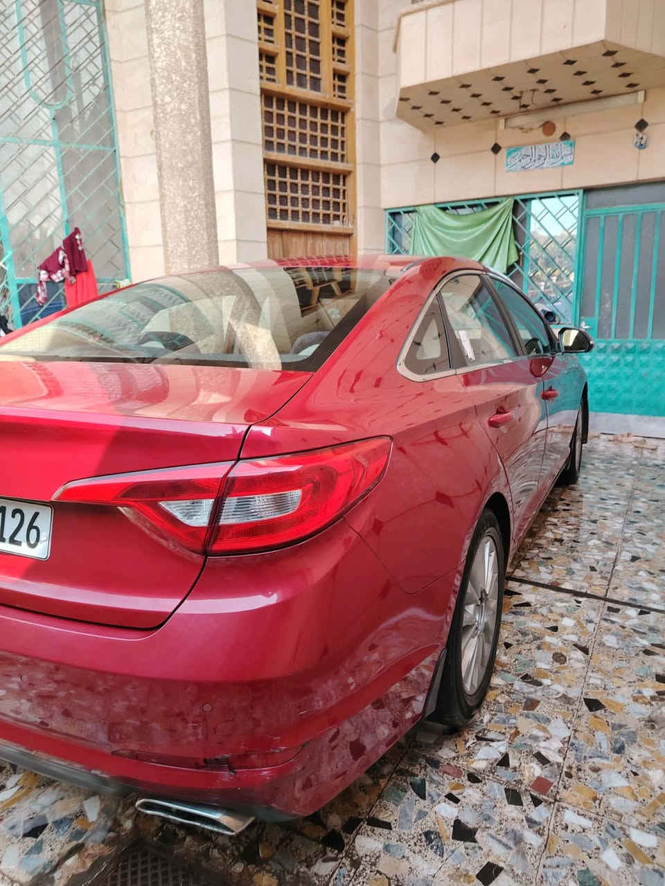 سلام عليكم سوناته خليجي موديل 2016 رقم اربيل بسمي هزه وفحص كله جديد سنويه 2030 بيهه جاملغ وربع بنيد صبغ بدون دواخل محرك 2400  دوش محرك كير صدر كله جديد سياره جاهزه 
مكاني بغداد بل الحسينيه مال الرشديه قرب مرور 
ايي استفسار اتصل على الرقم ***********
السعر 120وبيهه مجال بسيط
