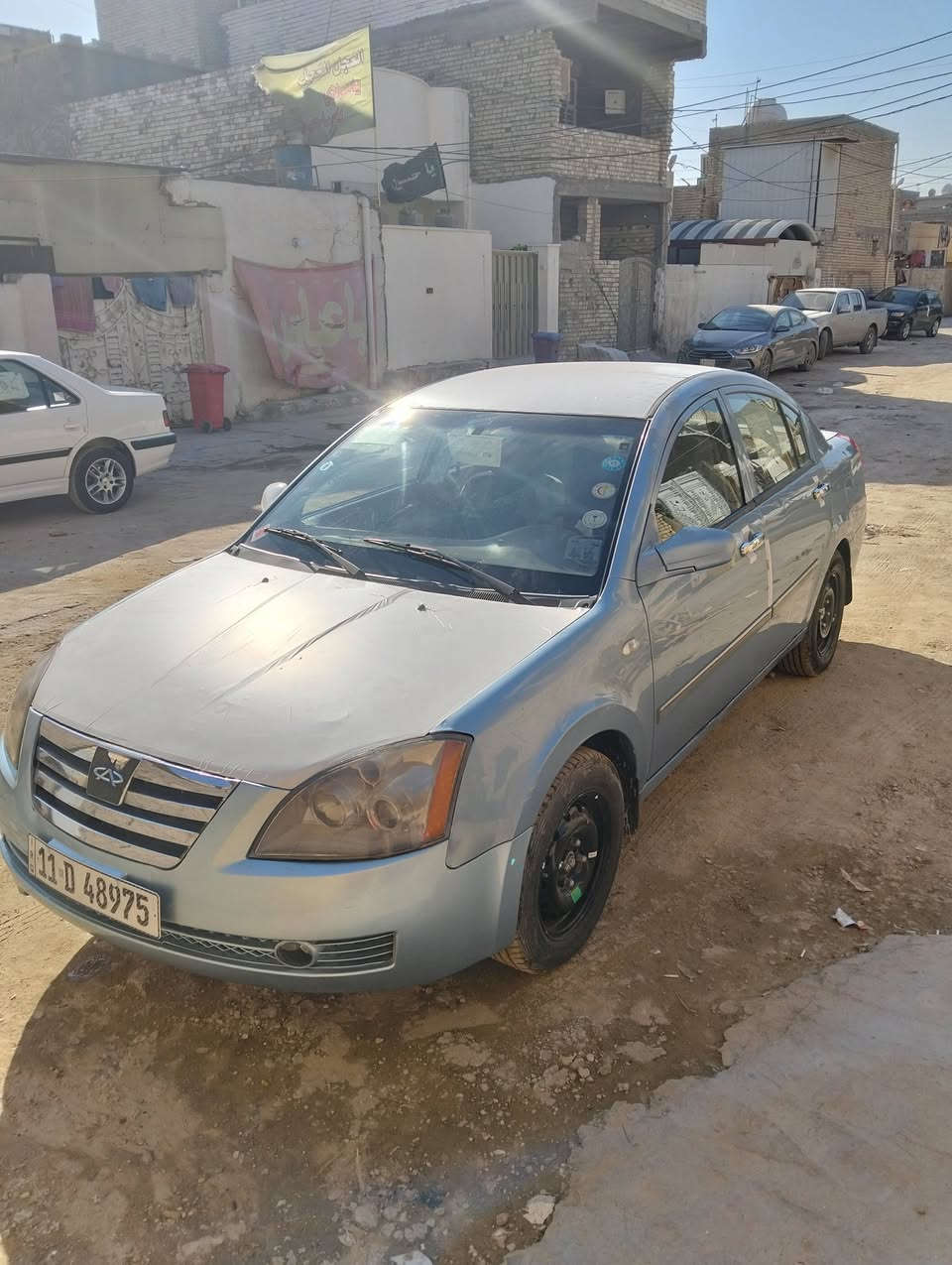 السلام عليكم
سيارة شيري a5 للبيع 

مكينة خير من الله كير عادي مكفول 

تبريد شغال تخم تاير صدر توني كملتة رقم بغداد انكليزي بسمي تحويل ثاني يوم سيارة جاهزة كاملة

السعر 35بيها مجال /*********** عنواني بغداد
