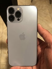 يفون 13 برو ماكس بطاريه 79 جهاز مكفول عربي شرق اوسط زلغ مابي ذاكره 128...