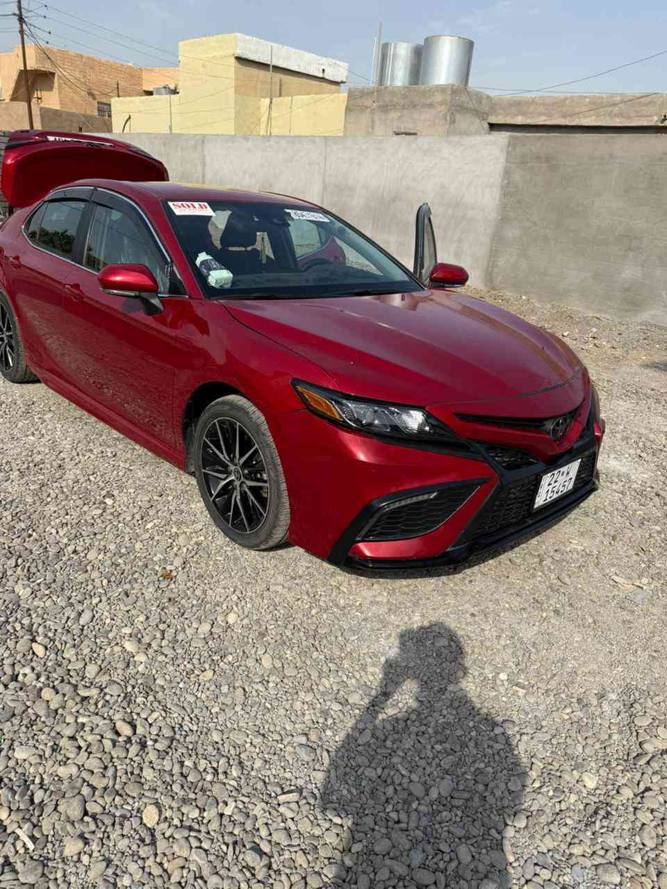 السلام عليكم كامري للبيع موديل 23 se ماشيه 15 الف ميل رقم اربيل شرط التحويل السعر 210 نقد 
مكان السياره الزويه
***********
***********
