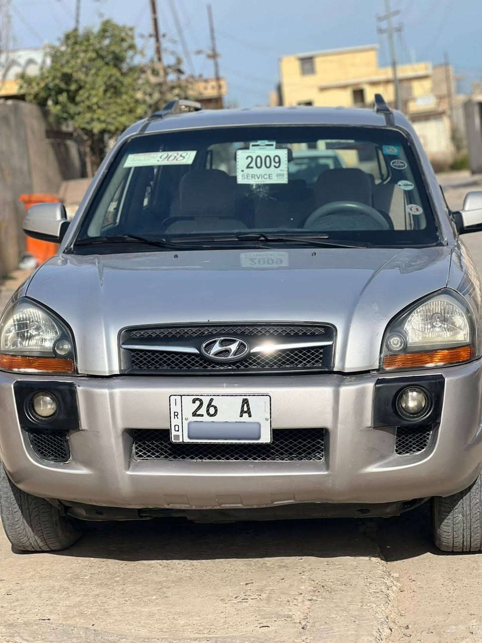 السلام عليكم... توسان خليجي موديل 2009 جديده بيها 3قطع صبغ بدون دواخل رقم صلاح الدين دولي وبعد احله من الصور السعر 105 وبيها مجال مكان السياره صلاح الدين تكريت الرقم ***********
