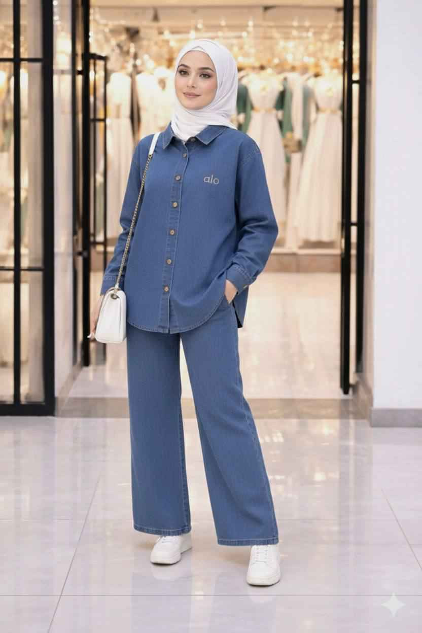 طقم قطعتين 
من براند شركة 
قميص طول 80 سم
كيلوت عرض 28 سم طول 105 سم
كمر لاستيك 6 سم
مع جيوب شغاله 
قماش جنز صيفي درجه اولى 
قالب استندر
جميع القياسات متوفره 
42 44 46 48 50 52 كركوك, العراق


**إذا كنت صاحب هذا الإعلان وتريد حذفه لأي سبب، رجاءا أرسل رسالة إلى الدعم الفني**