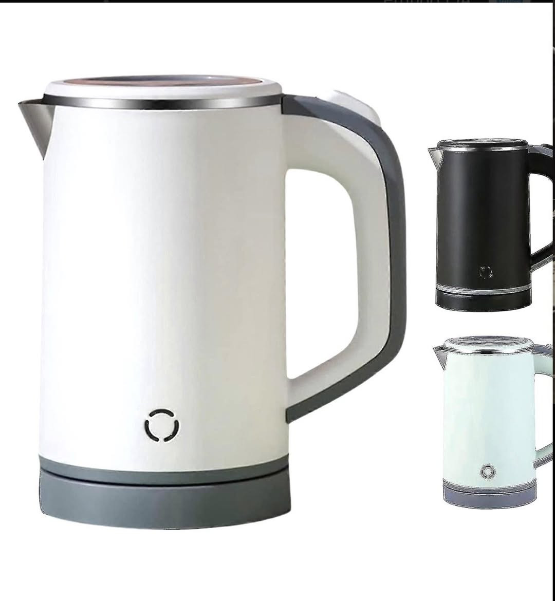 هذه غلاية كهربائية صغيرة محمولة من الفولاذ المقاوم للصدأ، تشبه موديلات "هاندا" أو "لونجيم". 
السعة: 800 مل.
المادة: 304 ستانلس ستيل.
الميزات: صغيرة الحجم، خفيفة الوزن، وسلك طاقة مخفي.
تغلي الماء بسرعة (حوالي 5 دقائق).
تتميز بخاصية الإغلاق التلقائي لمنع الغليان الجاف.

توصيل 5 متواجد خاص او واتساب ***********
