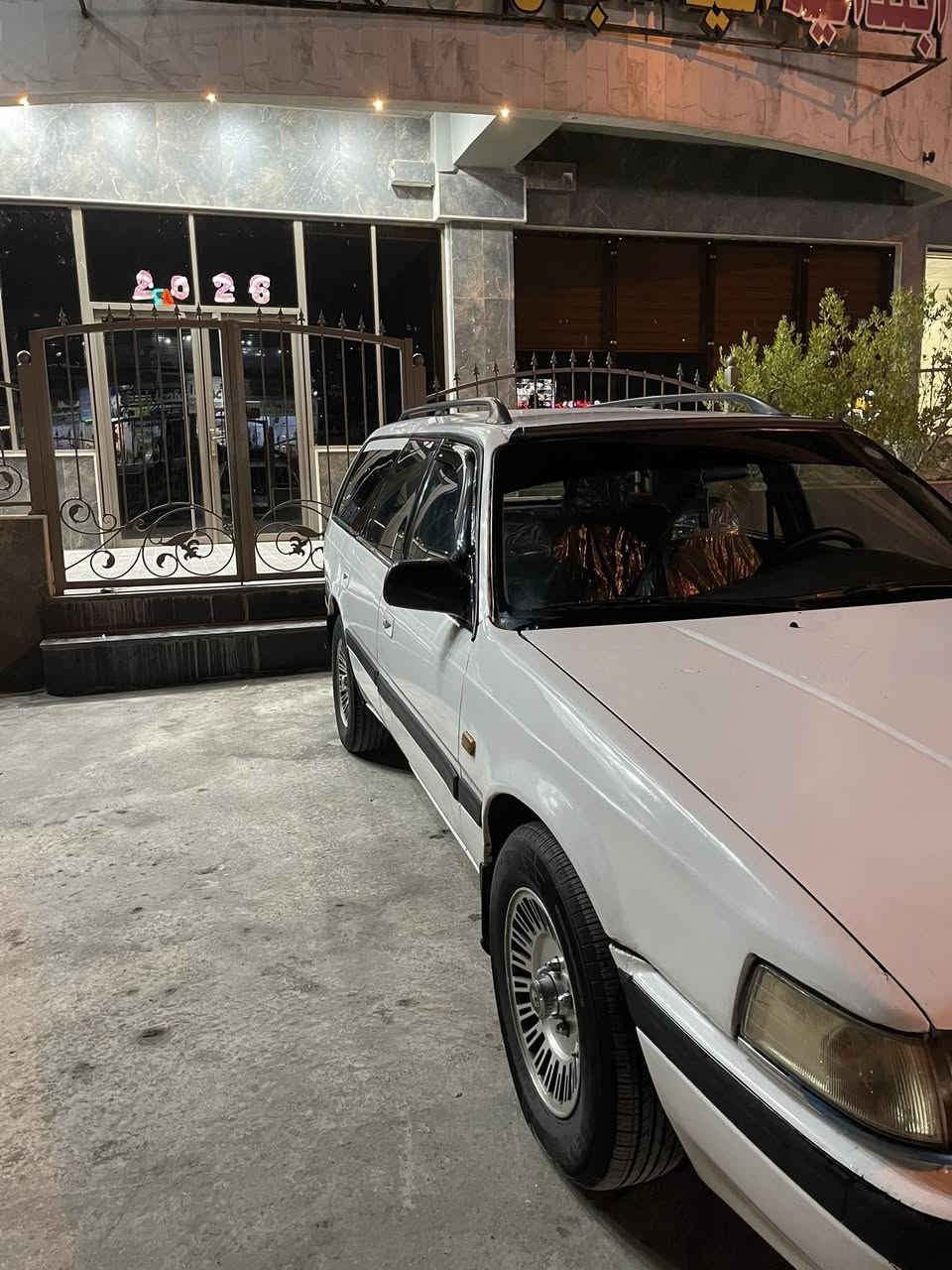 السلام عليكم
مازدا استيشن 626محرك 8 بخ
السيارا رقم اربيل شرط التحويل والوكاله 
بيها جم قطعه صبغ ابيعلك حزام 
محرك كير شرط ذهب 
وايرمنيه شرط عل فحص 
مكاني موصل ايسر  
لااستفسار الاتصال على *********** بي واتساب
