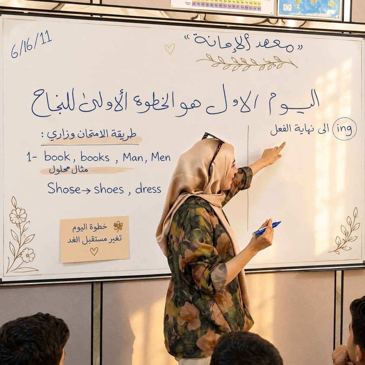 اعلان٠٠٠٠ اعلان٠٠٠٠ اعلان٠٠٠
تم بعون الله تعالى انطلاق محاضرات طلبة السادس الإعدادي والثالث المتوسط في معهد الأمانة
في أجواء علمية مفعمة بالحماس والطموح، انطلقت اليوم أولى محاضرات طلبة السادس الإعدادي في معهد الأمانة للتدريس الخصوصي والدورات التقوية، وسط حضور مميز من الطلبة الراغبين بصناعة طريقهم نحو النجاح والتفوق.
وشهد اليوم الأول تفاعلاً كبيراً من الطلبة مع الكادر التدريسي المتخصص، حيث تم استعراض الخطة الدراسية وآليات المتابعة والشرح المعتمدة خلال العام الدراسي، بما يسهم في تعزيز مستوى الفهم والاستعداد المبكر للامتحانات الوزارية.
وأكدت إدارة المعهد حرصها على توفير بيئة تعليمية محفزة وآمنة، تعتمد على الشرح المبسط والمتابعة المستمرة والتقييم الدوري، إيماناً منها بأن التفوق يبدأ بخطوة صحيحة وخطة دراسية رصينة.
🌟 نتمنى لجميع طلبتنا الأعزاء عاماً دراسياً حافلاً بالإنجازات والنجاحات.
معهد الأمانة... طريقك نحو التفوق والنجاح.
📞 للاستفسار والتسجيل: *********** ***********
🔻بإدارة مديرة جهينة سابقاً إيمان عبد الحسين فياض
