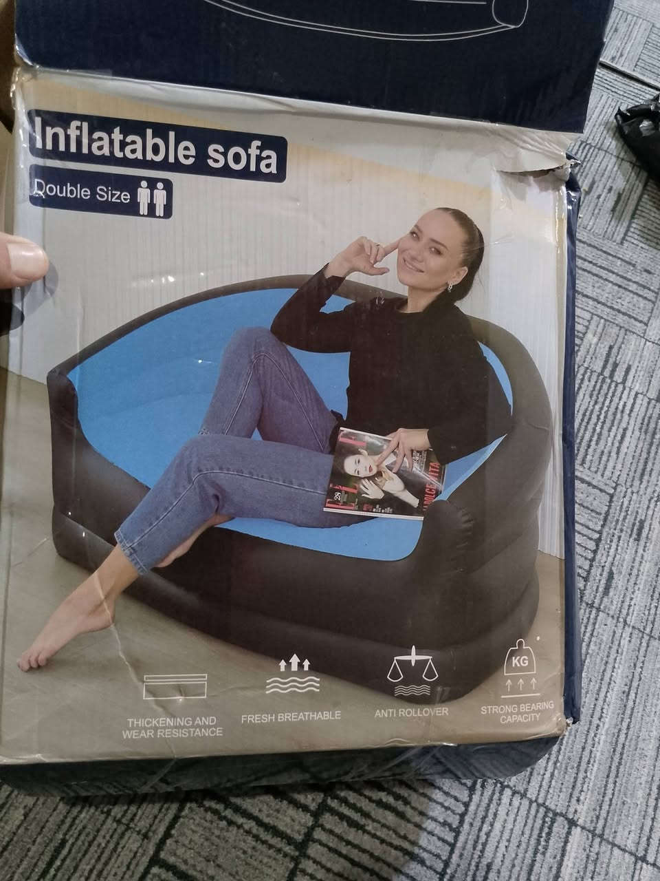 قنفه نفخ شخصين ..العرض 135الارتفاع 62سم والمحيط 82 .. قيم بمى يرضي الله


**إذا كنت صاحب هذا الإعلان وتريد حذفه لأي سبب، رجاءا أرسل رسالة إلى الدعم الفني**