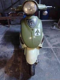 دراجة باجو للبيع دراجة كاملة بيه خيط تبخير  فقط الدراجة كاملة من كل ال...