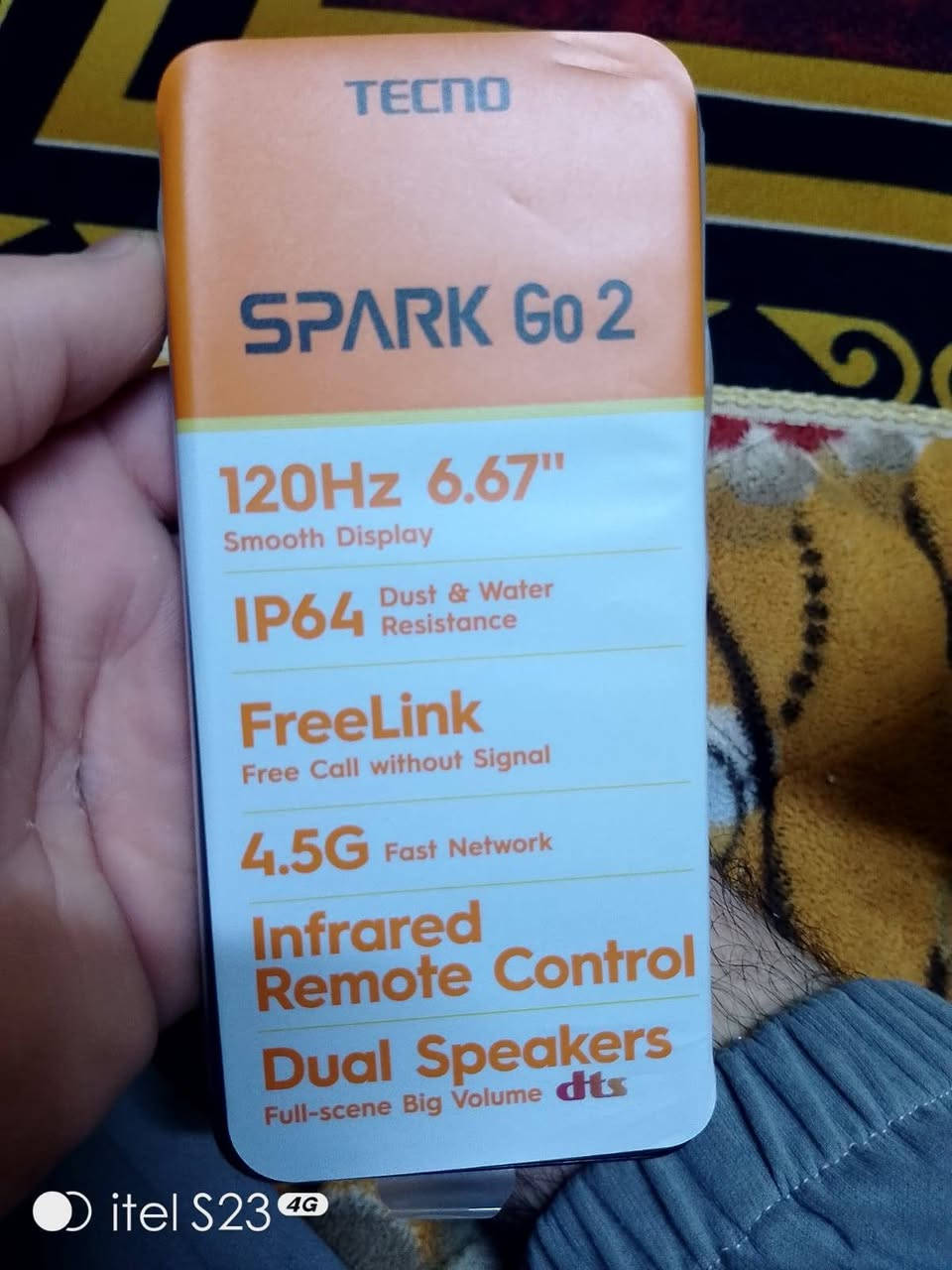 سلام عليكم شباب هاذ نقال لبيع جديد بعده بجيس كامل شاهنه مامفتوه باكيت اسمه تكنو ذاكره 128 جديد صالي 5 ايام من خذيته مكاني تنومه سعر 150 بي مجال رقمي وتساب ***********
