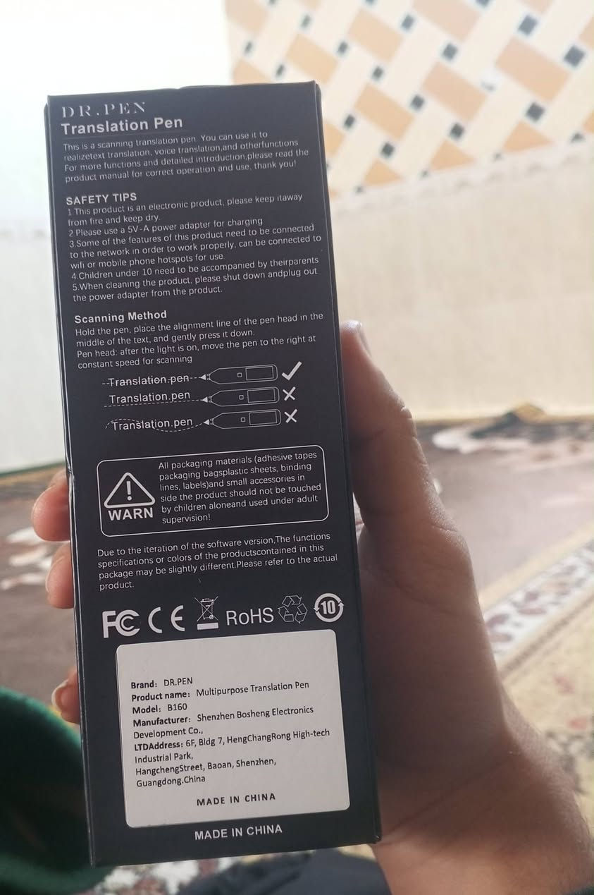 قلم مترجم مامستخدم جديد البيع


**إذا كنت صاحب هذا الإعلان وتريد حذفه لأي سبب، رجاءا أرسل رسالة إلى الدعم الفني**