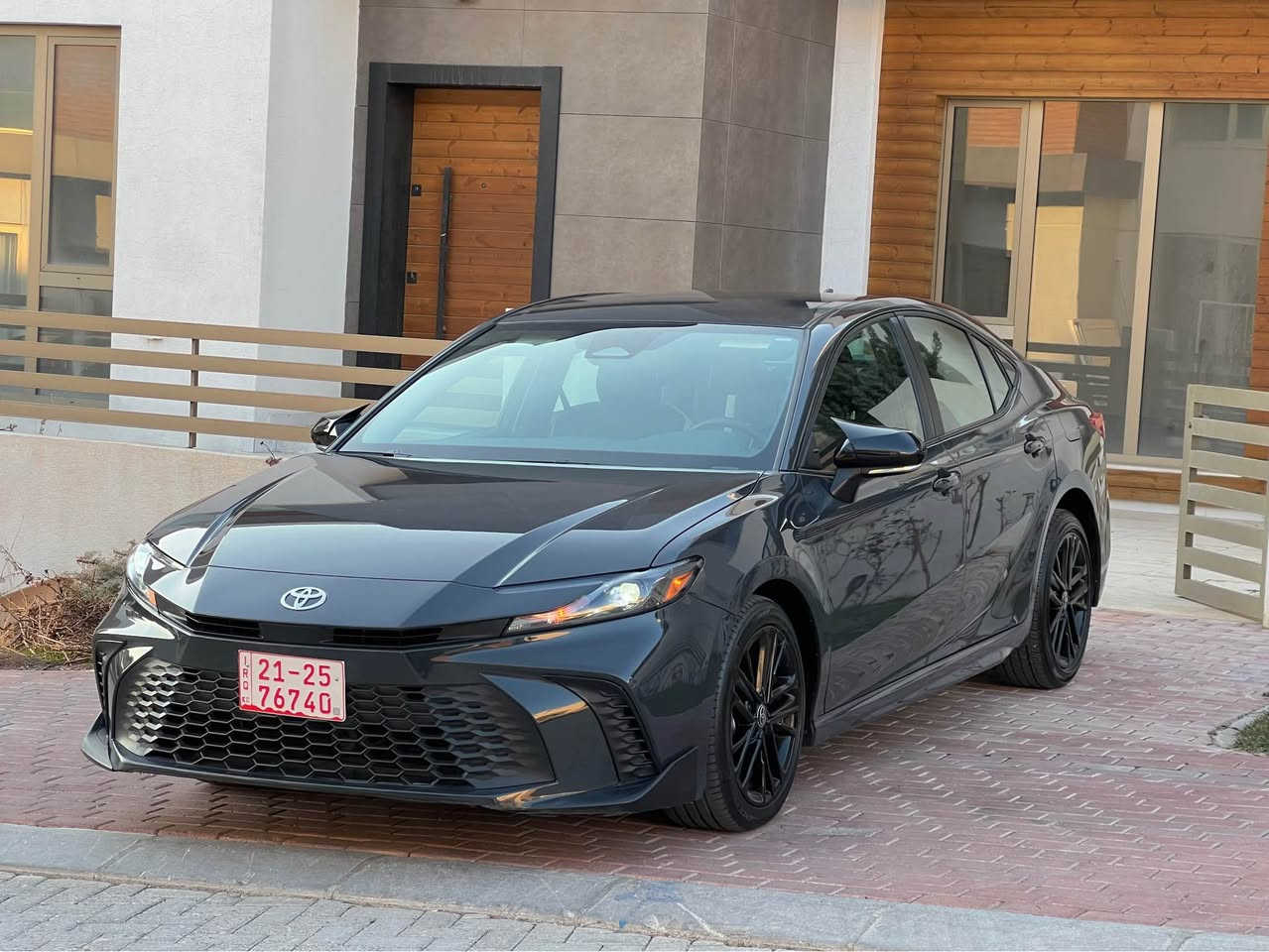 Toyota camry SE hybrid
مۆدێل 2025 هایبرێد
مواسفات se ڕەنگی چیمەنتۆی 
 تەنها 8 هەزار ڕۆشتوە وەک سفر ماوەتەوە
نمونە لە جوانی پاکی 
سەیارەکە پێش و پشتی کەپسە دەعامیش بۆیاخ نیە هەموو گیانی بیلادیە تەنها دوو بست بۆیاخی هەیە بێ ناوگرتن لەگەڵ دوو پەڵە pdr 
ئێرباگ تەنها شان تەقیوە
ماباقی هەموو گیانی بەشەرت 
مواسفات:
ڕاداڕ
خەتی جادە
مۆبایل شەحنکەرەوە 
سێ مۆی لێخورین ئیکۆ،نۆرماڵ،سپۆرت
کوشن جلد کارەبا
برێک بەسمە 
ئۆتۆ هۆڵد 
ڕاداری ئاوێنە 
گێچ ئەلکترۆنی 
سعری خوار هەموو بازاڕ 228$
سۆنەر دانراوە
***********
***********
سلێمانی السليمانية, العراق
