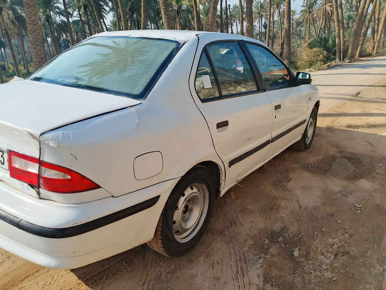 سلام عليكم سمند للبيع موديل 2013 محدثه 2017 مكينه وكير مشروطات حدايه تخم تايرات صدر جديد بيها جراد فقط والباقي شوفت عينك سنويه ل 2030 بسمي مصفره غرمات رقمها انكليزي ديالى مكان النجف الاشرف تحويل ثاني يوم 
***********
***********
