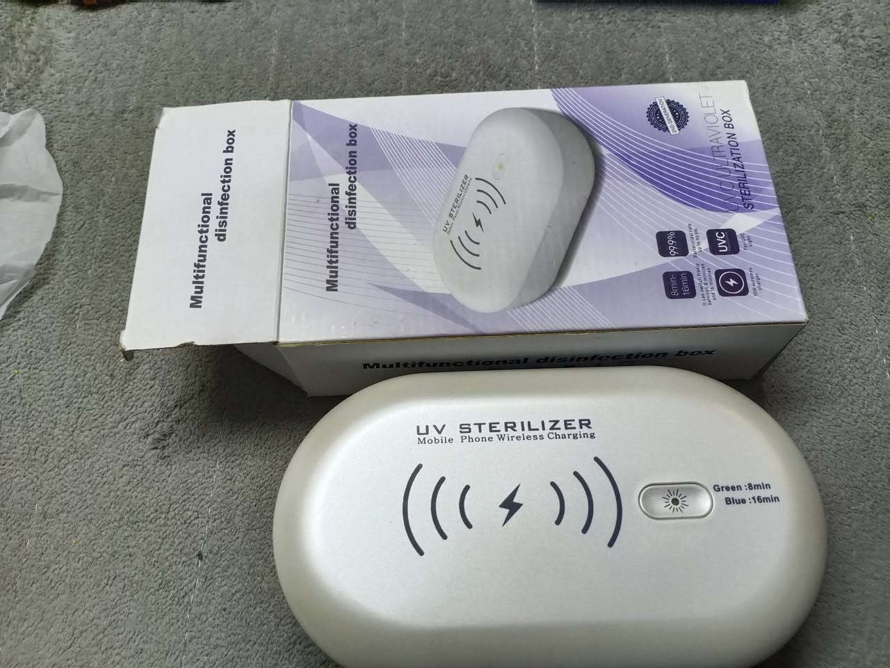 جهاز تعقيم  وشاحن السعر 15


**إذا كنت صاحب هذا الإعلان وتريد حذفه لأي سبب، رجاءا أرسل رسالة إلى الدعم الفني**