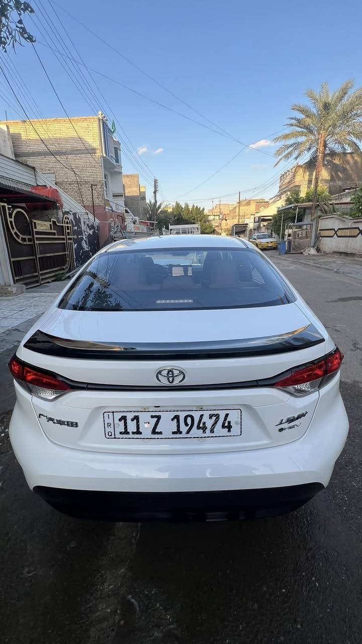 كورلا 2025 امريكي
تويوتا كورولا 2025 شكل الامريكي فول مواصفات بعدها زيرو محرك 1800 هايبرد
ماشية4000 
تبريد قطعتين
مواصفات :
بصمه + بصمه ابواب
فتحه
سبايدر
رادار + تحديد مسار + قيادة ذاتية
هاند بريك كهربائي + لايت زينون
عداد ديجيتال
درايف مود + أوتو هولد
فل سيستم إيرباك + مانع تصادم + مانع انزلاق
السعر 150
مكانها بغداد حي العامل سيارة باسمي 
للتواصل ***********
ممتواجد فيس واتساب فقط

