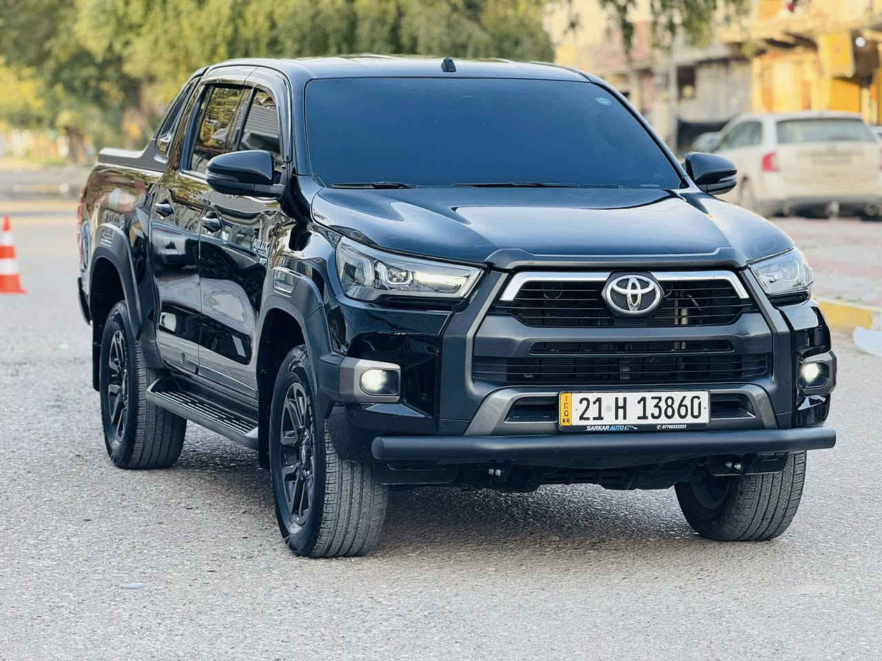 تويوتا 
هايلوكس افنجر
 2021 رقم سليمانيه بسمي وكاله تحويل جاهز 
بيع مراوس شمالي حصرآ
ماشيه 100
محرك 4000 V6 
فول مواصفات  
بصمة تشغيل دخول ذكي بصمة ابواب 
نظام ECO (تقليل صرف البانزين)
نظام ECO الذكي(اوتماتيكي)شاشة قيادة شاشة ايباد  تحكم ستيرن جهتين لايت زنون لد نهاري/ليلي كشاف ضباب امامي
كشاف ضباب خلفي 
نظام دفع رباعي 4×4 
اشاير بالمراية  اوتوماتيك طفاية حريق 
السياره مكفوله كفاله عامه 

مكان السياره ديالى خانقين 

السعر 325 

اي استفسار ***********
