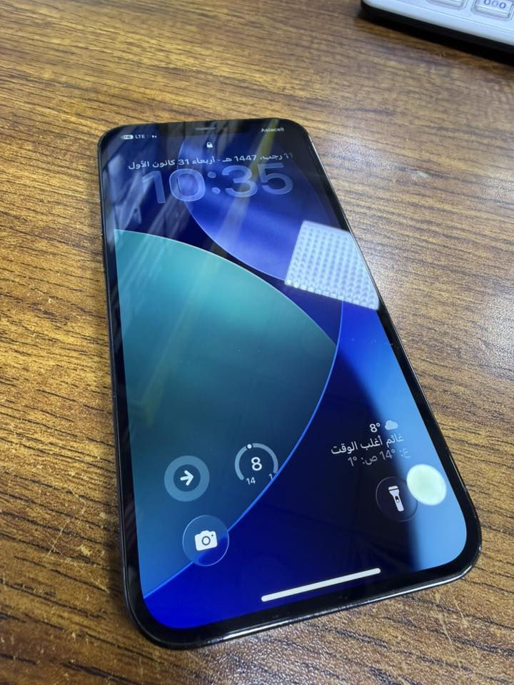 السلام عليكم
متوفر ايفون 12pro max ذاكرة 128 بطارية 79 الجهاز نظيف مكفول ممبدل بي اي شي 
بدون ملحقات السعر 450 الف 
مكاني بغداد 
***********
