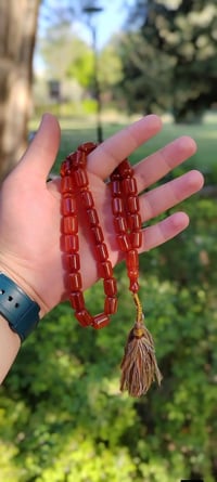 سبحه سندلوس • ٣٥ خرزة • ١٥×١٠ ملم