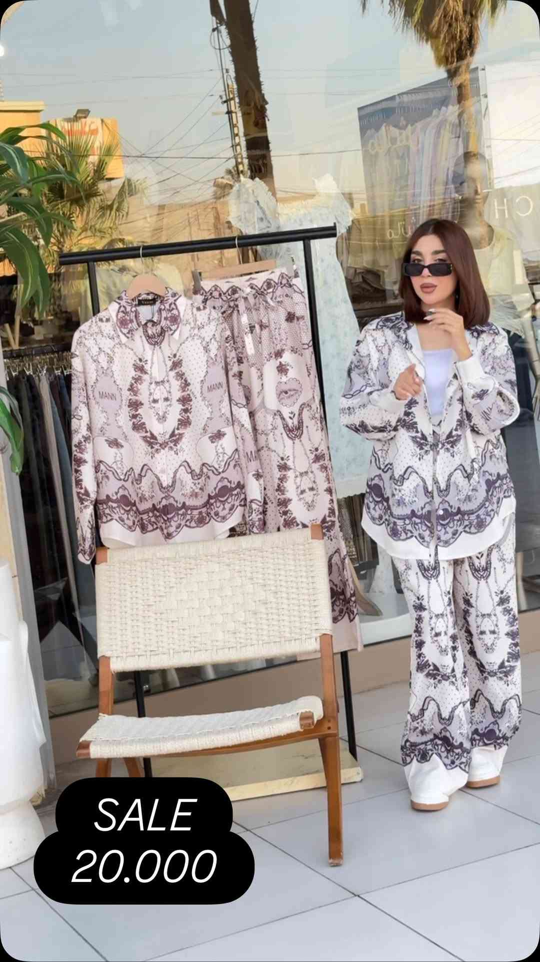 يسعدنا ان نقدم لكم الكولكشن الصيفي ✨2026 ☀️
ستايل ناعم وأسعار مناسبة 💕
سوت نسائي. القياسات 38-40-42-44
🚚 توصيل لكافة أنحاء العراق(5.000)فقط
📩 للحجز والاستفسار راسلينا الآن قبل نفاذ  الكمية

  او عبر الواتساب ***********
