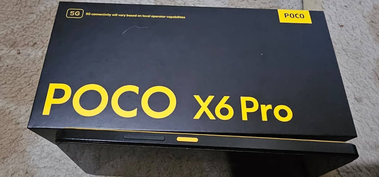 السلام عليكم 
Poco  بوكو  x6PRO   للبيع
ببجي 120 فريم 
نظيف جدا  شغال من كلشي مابي اي خلل
كامل مع الكارتونة 
مكان بغداد اي استفسار اردلك بلتعليقات ♥️


**إذا كنت صاحب هذا الإعلان وتريد حذفه لأي سبب، رجاءا أرسل رسالة إلى الدعم الفني**