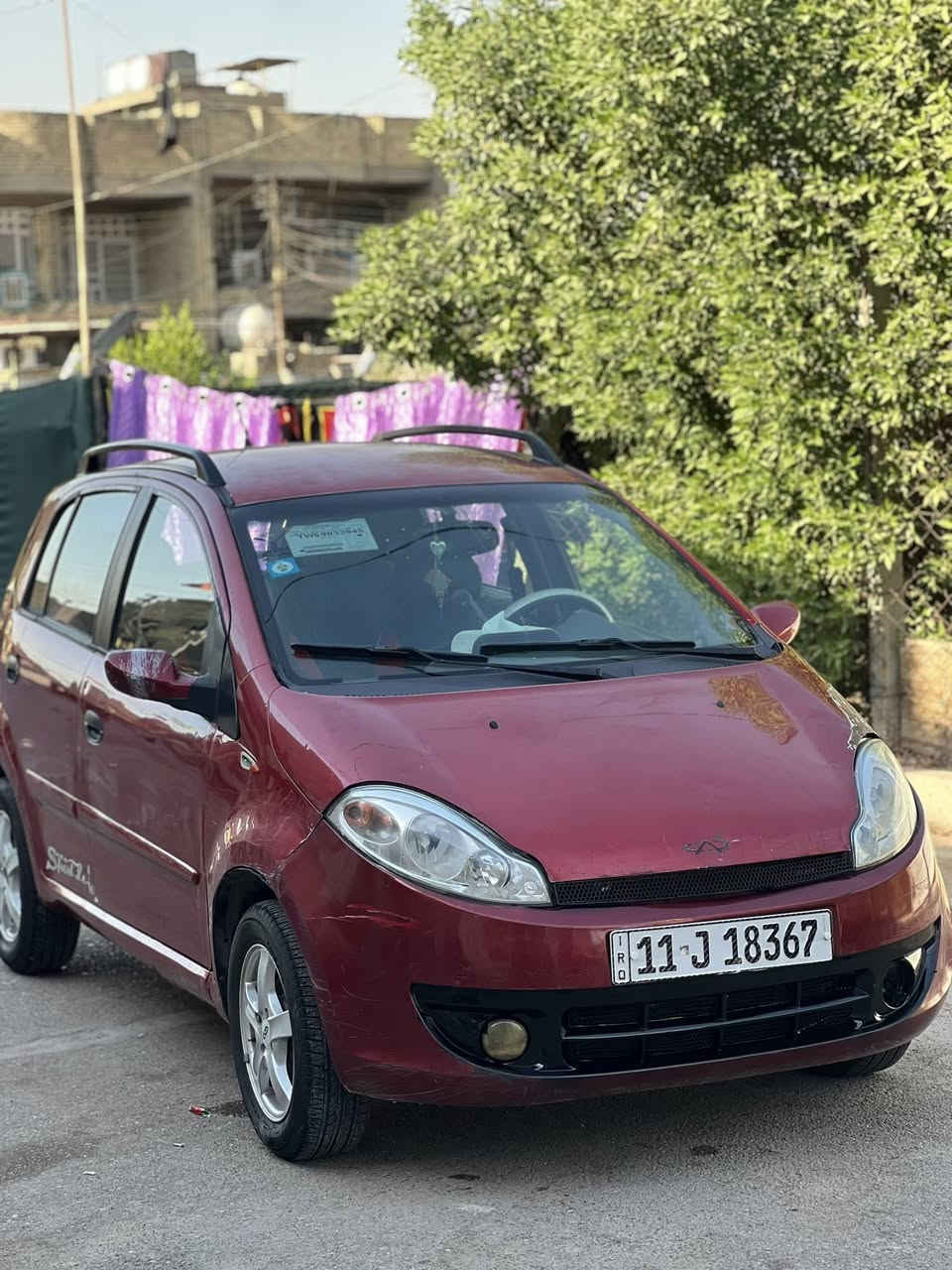 اسلام عليكم
شيري a1 للبيع

السيارة مثل مموضح بالصور 

تبريد مكينة كير خير من الله كله مكفول

رقم انكليزي بغداد تحويل ثاني يوم بسمي

السعر ٣٣ورقة وبيها مجال بصيط 

للستفسار ***********
مكانها بغداد
