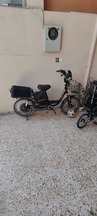 دراجة كهربائية • بطارية ليثيوم • مدى 60-70 كم
