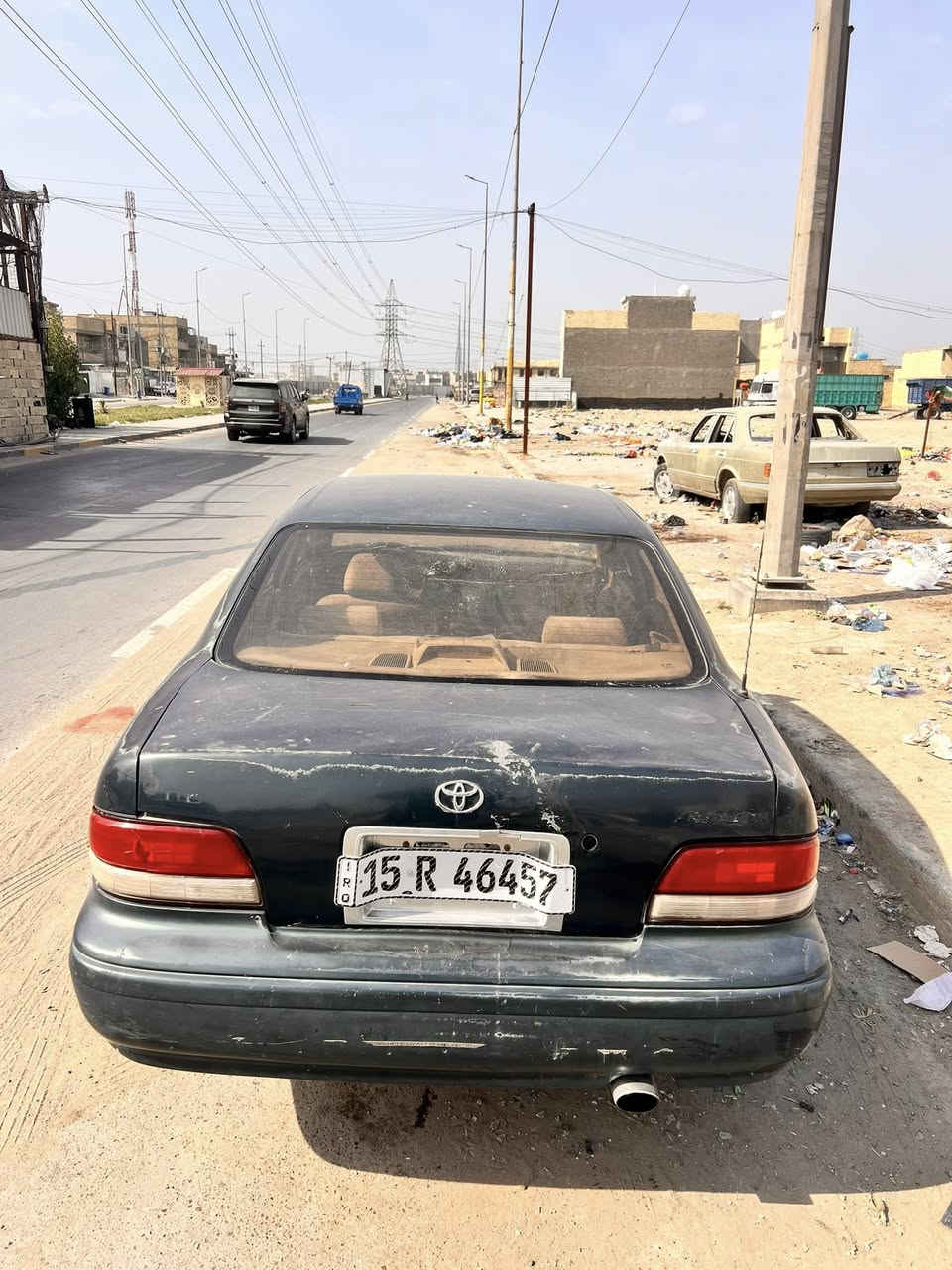 السلام عليكم تيوتا موديل ٩٥ جاهزه مكينه جديده بس لكير باقي علواحد مينمر سياره بدون صبغ رقم انبار نكليزي بسمي السعر ٣٥ للاستفسار ***********
