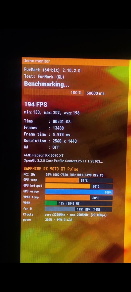 السلام عليكم
كارت 9070xt sapphire pulse 
السعر مليون قفل 
ابيع بغداد فقط
رقمي ***********
