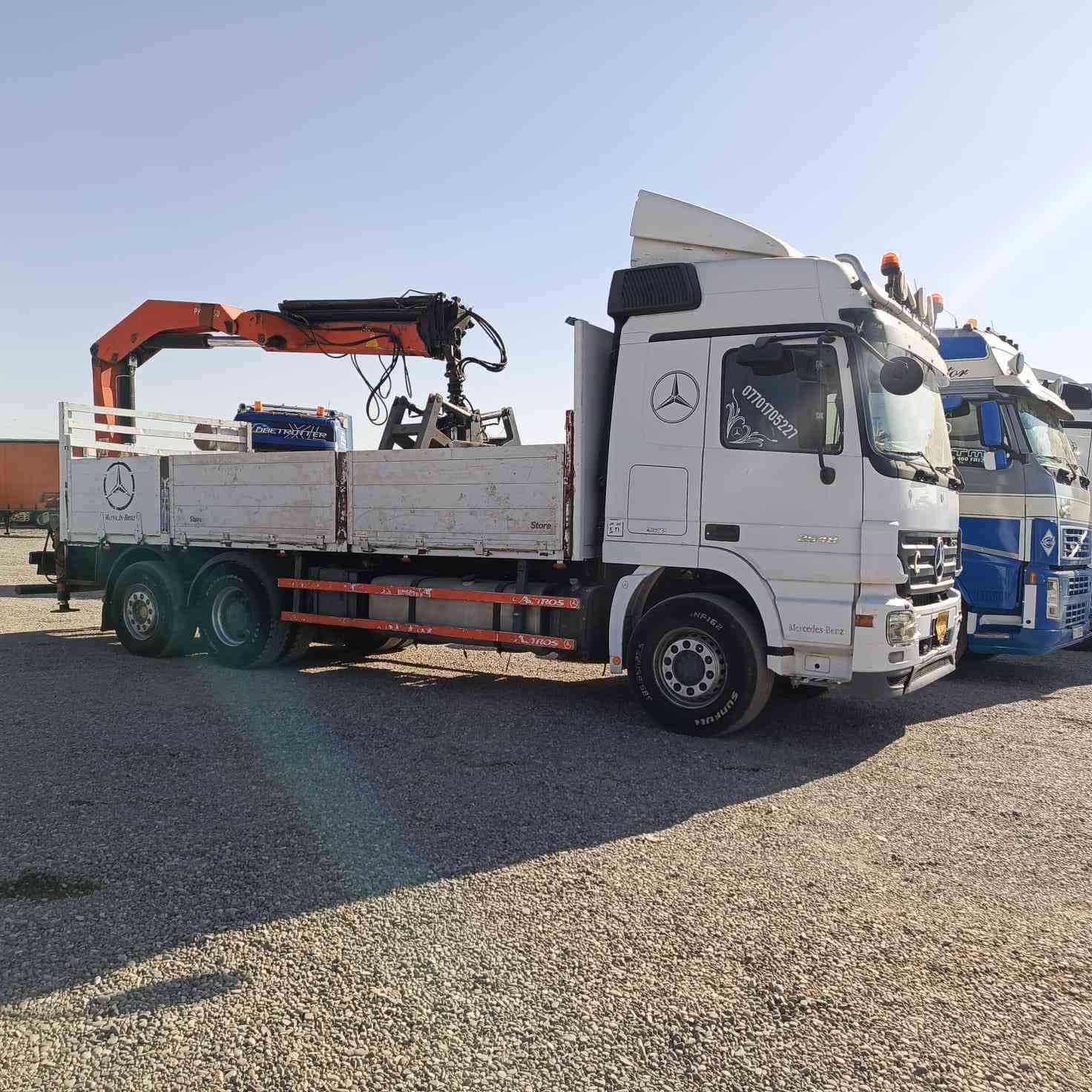 كرين بافنجر موديل 2007 حجم 48 المحرك كير ثمان نمر عرجه اوتوماتيك للبيع او مراوس بسياره صغيره السعر المطلوب 375 ورقه السياره باسمي رقم اربيل للاستفسار الاتصال ***********/***********
