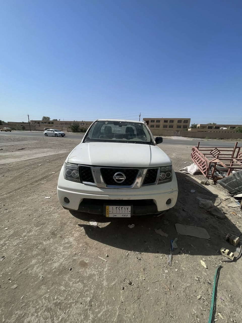 سلام عليكم للبيع نيسان فرونتير موديل 2018 رقم كركوك تحويل مباشر مكان السياره بغداد مكينه سته سلندر كير اوتماتيك للاستفسار ***********
