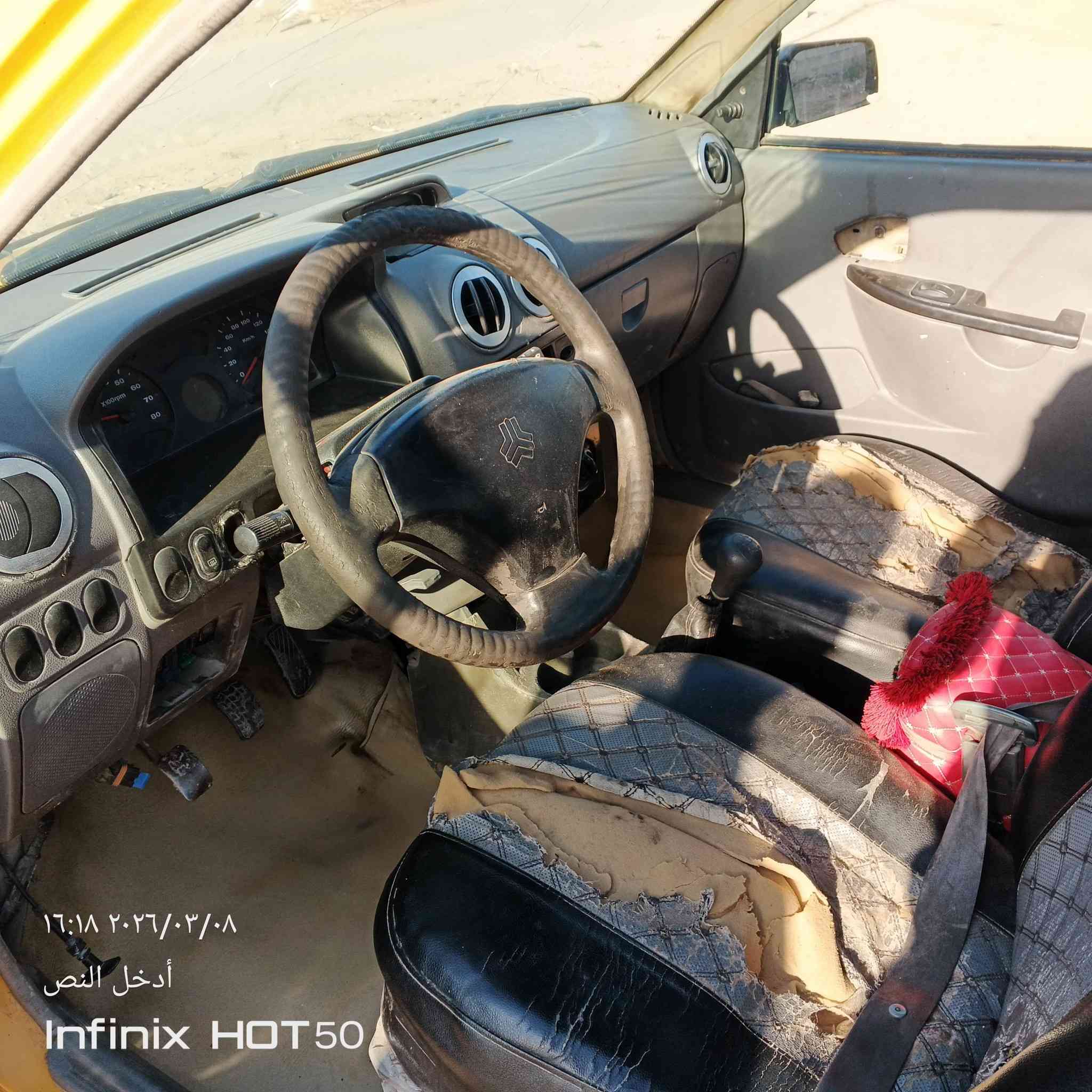 سلام عليكم سايبه لبيع 2012سياره نصبتهه حلوه تخبل سياره مال عيشه كير حلو فول مكينه بيهه نبخير دواخل حلوه سياره مال عيشه والله تراي وين ميعجبك سياره جاهزه شغل وطلع بس بيهه عنبار مال بريك عاطل مكاني مدان سلمان باك ستفسار ***********   سعر 10وبيهه مجال لشراي مو شراي لا يتعبني
