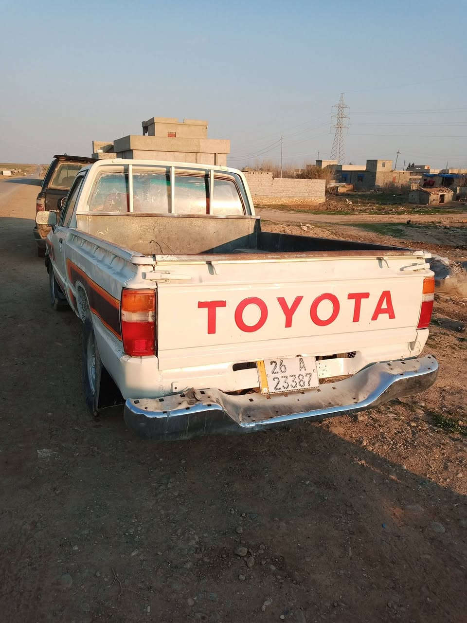 السلام عليكم بيكم تويوتا موديل 1985 رقم صلاح الدين بسمي سنوية لل31 جاهزة من كل شيء شرط محرك وكير السعر 40 رقم صاحب السيارة ***********
***********
المكان الموصل ناحية ربيعة قرية عوينات
