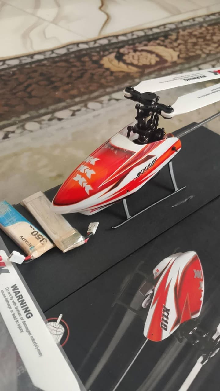 سلام عليكم البيع هلي كوبتر XK 110 كامله بدون ريموت على أول تم 35 موجود توصيل جميع محافظات


**إذا كنت صاحب هذا الإعلان وتريد حذفه لأي سبب، رجاءا أرسل رسالة إلى الدعم الفني**