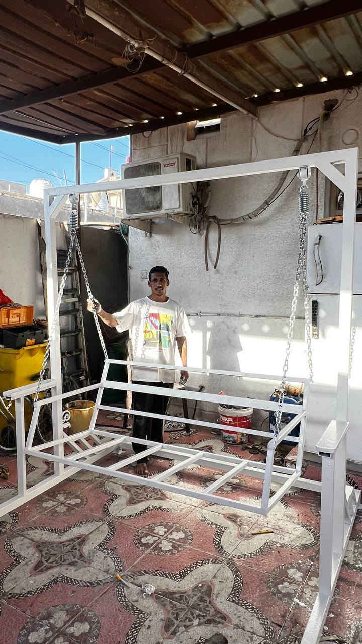 Art – حدادة متنقلة📍 شارع الوفود
📞 ***********

• شغل حدادة عامّة
• سقائف – أبواب – شبابيك
• تغليف سندويج بنل
• صيانة وتعمير أبواب
• صبغ ومعجون حديد متضرر
• لحام: صيني – هيدروجين – ستانلس
• قص شيلمان وبوريات بكل الأحجام

✅ شغل نظيف
✅ أسعار تناسب الجميع
📞 ***********
