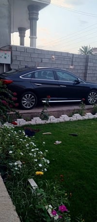سوناتا للبيع فول مواصفات ماعدا التنته موديل 2015 وارد امريكي ضرر جاملق...