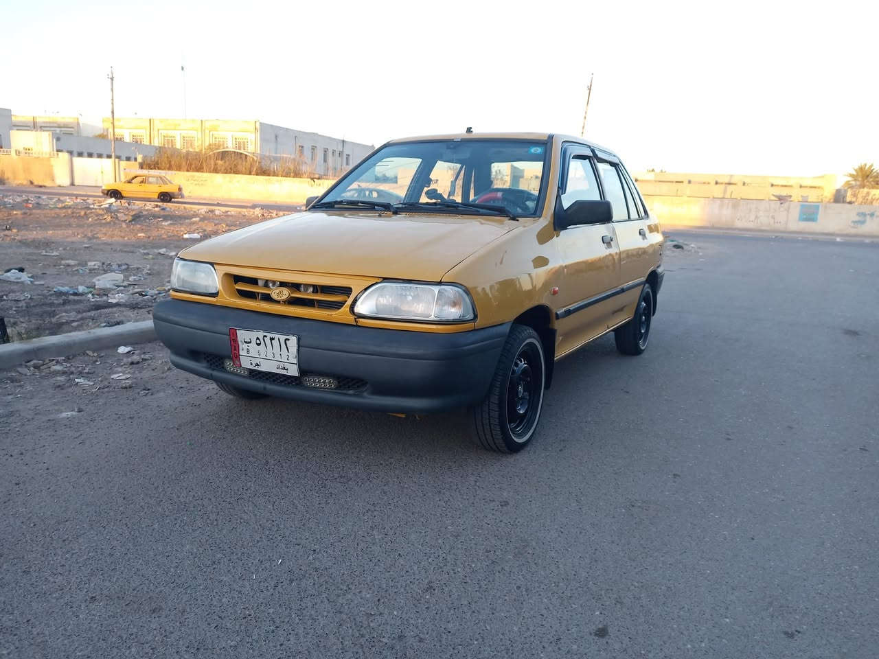 سايبا موديل ١٢ محرك لاصرف ولاتبخير صدر أمامي وخلفي جديد تخم تاير جديد تبريد ثلج دوشمه عام مشروع وطني مصفره من كلشي مكان السياره بغداد السعر ٢٨ وبيهه مجال قليل ***********
