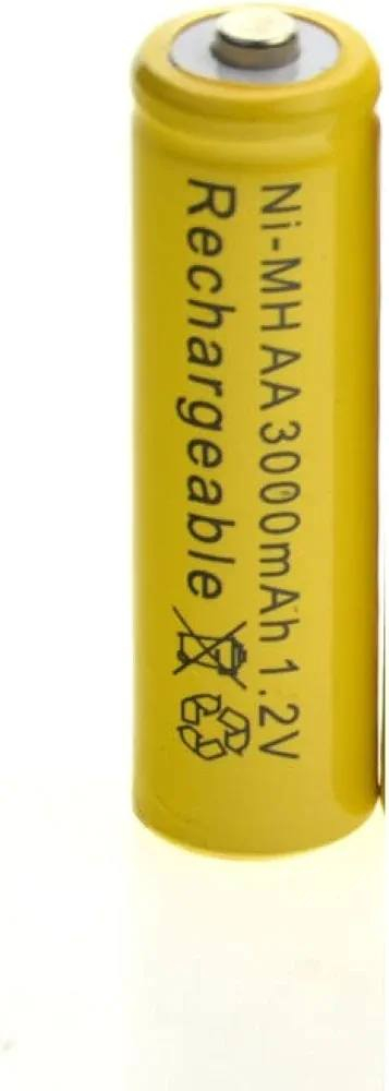 سعر سيت ٣ الف متوفر ١٠سيت
هذه بطاريات Vefn قابلة للشحن من نوع Ni-MH AA. 
النوع: نيكل-معدن هيدريد (Ni-MH).
المقاس: AA.
الجهد الكهربائي: 1.2 فولت.
السعة: 3000 مللي أمبير في الساعة.
المميزات: قابلة للشحن حتى 1000 مرة، مناسبة للأجهزة ذات الاستهلاك العالي للطاقة مثل الألعاب والكاميرات.


**إذا كنت صاحب هذا الإعلان وتريد حذفه لأي سبب، رجاءا أرسل رسالة إلى الدعم الفني**