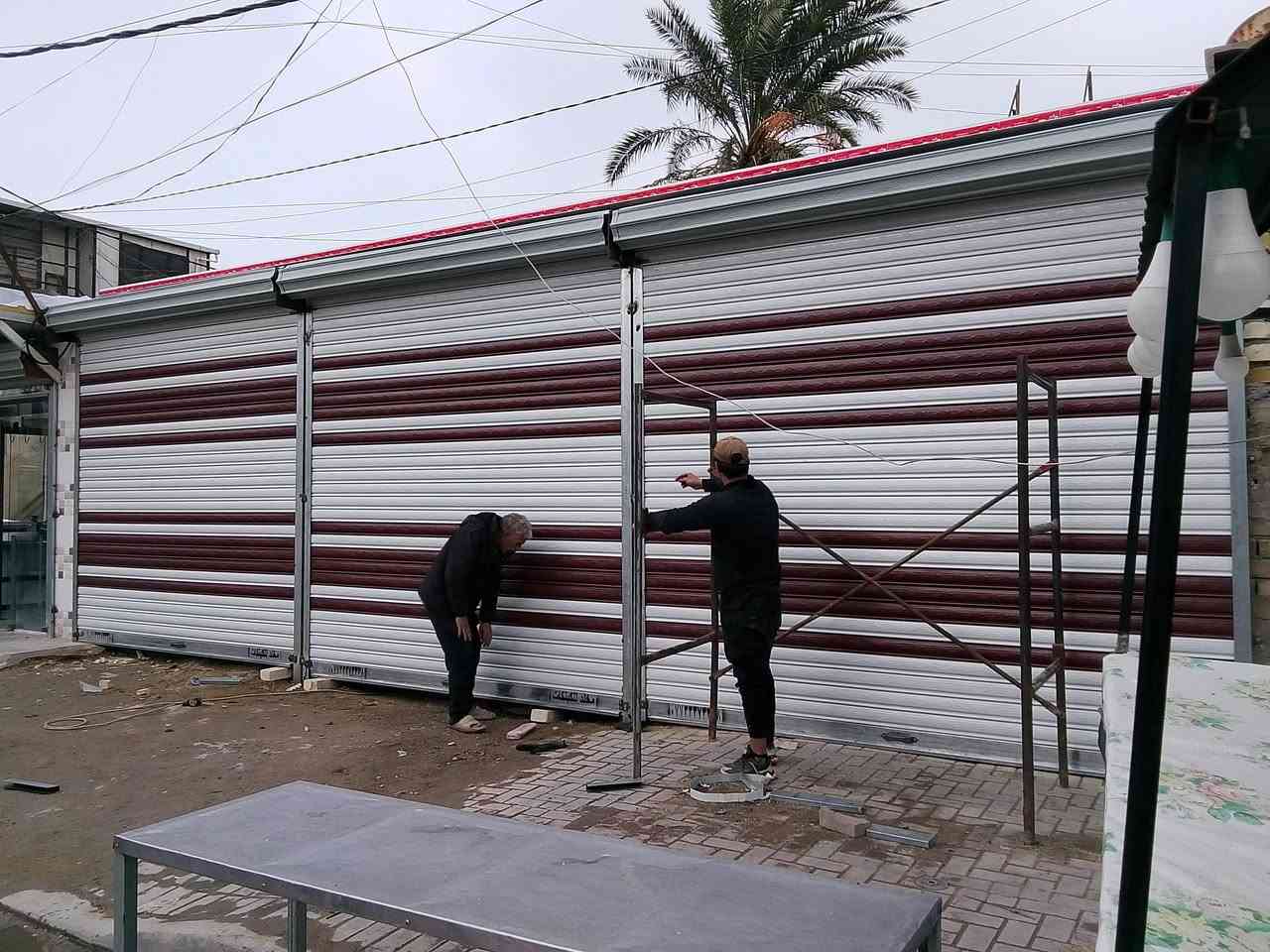 سلام عليكم اخوتي اني حداد مال كبنكات تشتغل بسعار مناسبه حديد ولمنيوم هاذا رقمي ***********
