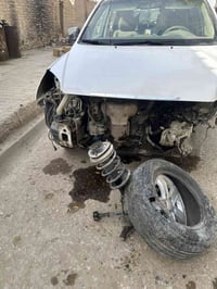 سياره سبورتج للبيع 2009 أبيع علئ هذا الحادث السعر ب80وبيه مجال  رقم بغ...