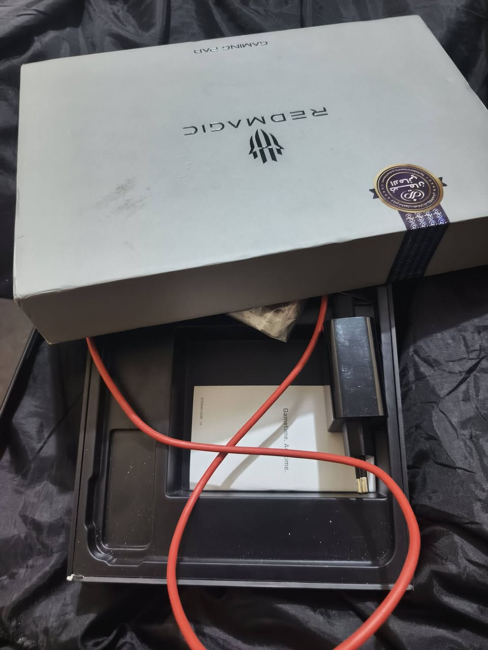 ‏متوفر تاب ريد ماجك نوفا ذاكرة512  بمواصفات عملاقة جهاز غني عن التعريف بي طخات قليلة بشاصي مثل ماموظح كدامكم  كامل ملحقات كارتونة وشاحنة السعر 750 وبي مجال قليل ***********
