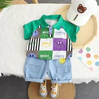 طقم ولادي • قماش ناعم • سن ١-٥