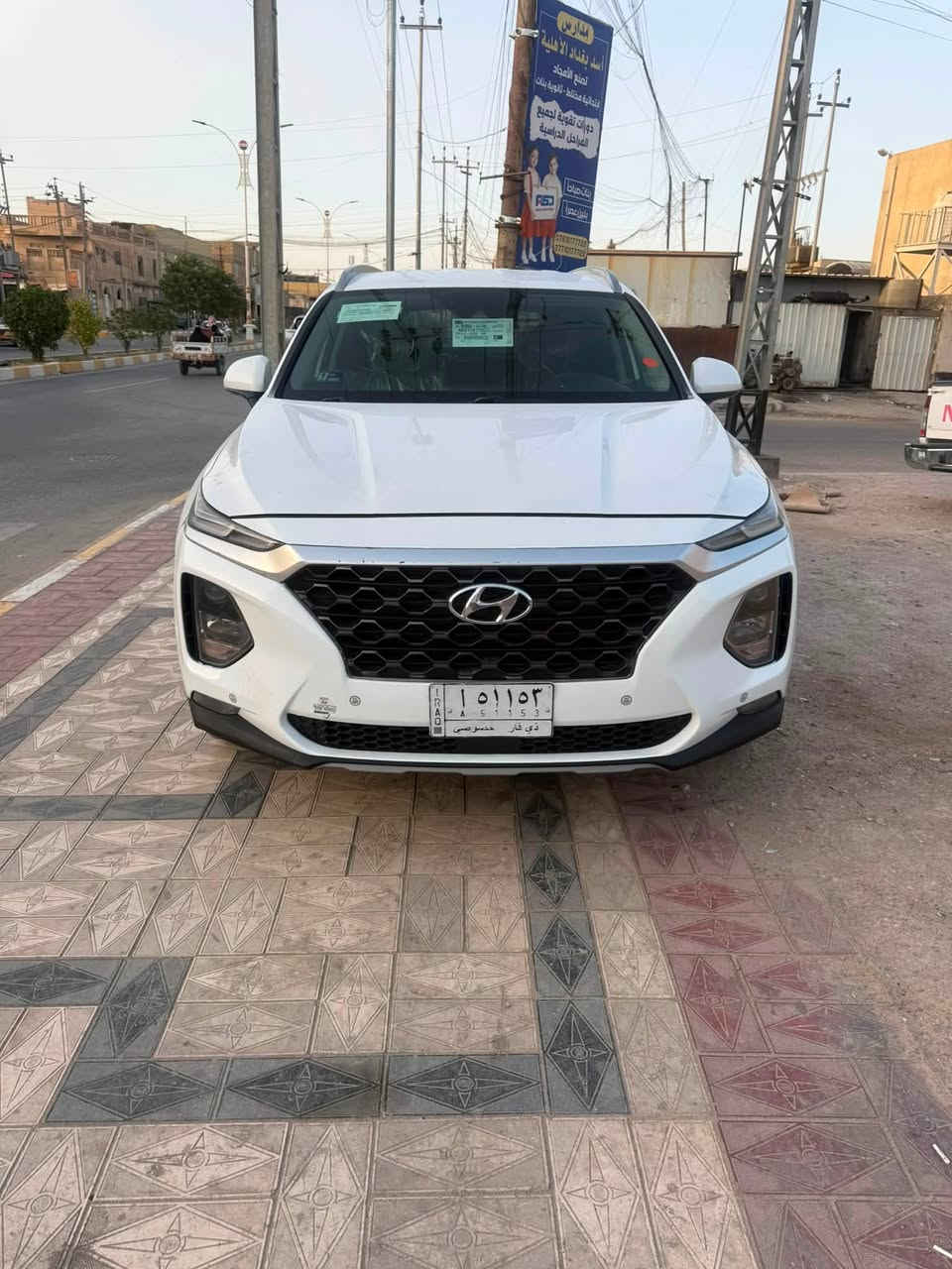 سلام عليكم للبيع او مراوس هونداي سنتافي 2019 وارد امريكي تبديل قطعه وحده بيها صبغ قطعتين بجم مكفول 
مكينه 4 /2400 مكفوله وكير وتبريد وحداديه ماشيه 65 فقط 
فول مواصفات عدا البانوراما كشنات كهربائي تدفئه دواخل رصاصي شاشه جبير تحكمات ستيرن قياده ذاتيه توقف ذاتي 3 وضعيات قياده تبريد قطعتين نقطه عمياء بردات خلفيه بلاد صندوق كهرباء سبير مانازل جديد سايد بريك دكمه لد امامي وخلفي حساسات خلفيه كامره 
رقم ذي قار حره تحويل ثاني يوم
سعر 155 وبيها مجال 
مكاني ناصريه 
***********
