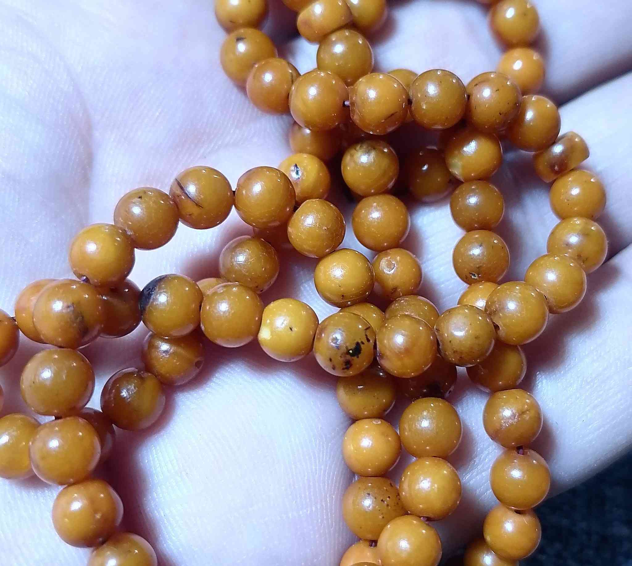 مسبحة كهرب قديمة
سبحة كهرب  حر طبيعي بدون اي معالجة عطر فواح بلفرك  ٩٩ حبة قياس ٧ ملم مع العلبة الخاصة بسبحة من خشب الصنوبر وزن السبحة ١٥ غرام يتوفر توصيل


**إذا كنت صاحب هذا الإعلان وتريد حذفه لأي سبب، رجاءا أرسل رسالة إلى الدعم الفني**