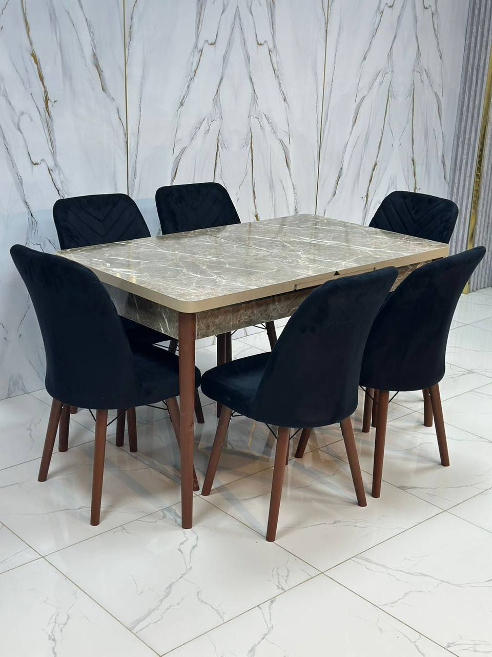 4 كرسي 70 في 110 ينفتح السلايد يصير 130 او 140 سم
السعر  190الف

ميز طعام ارجل خشب سطح خشب سلايد تركي

6 كرسي 80 في 130 ينفتح السلايد يصير 160 او 170 سم

السعر 250الف
للحجز والأستفسار التواصل مع الصفحة الرئيسية او الأتصال على الرقم التالي ***********واتساب
