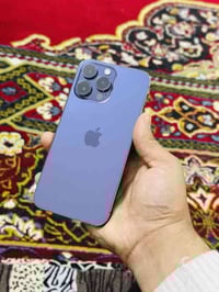 ايفون 14 برو ماكس ذاكرة:256 بطارية:92 دبل سيم ZA   جهاز حيل نضيف ما مف...