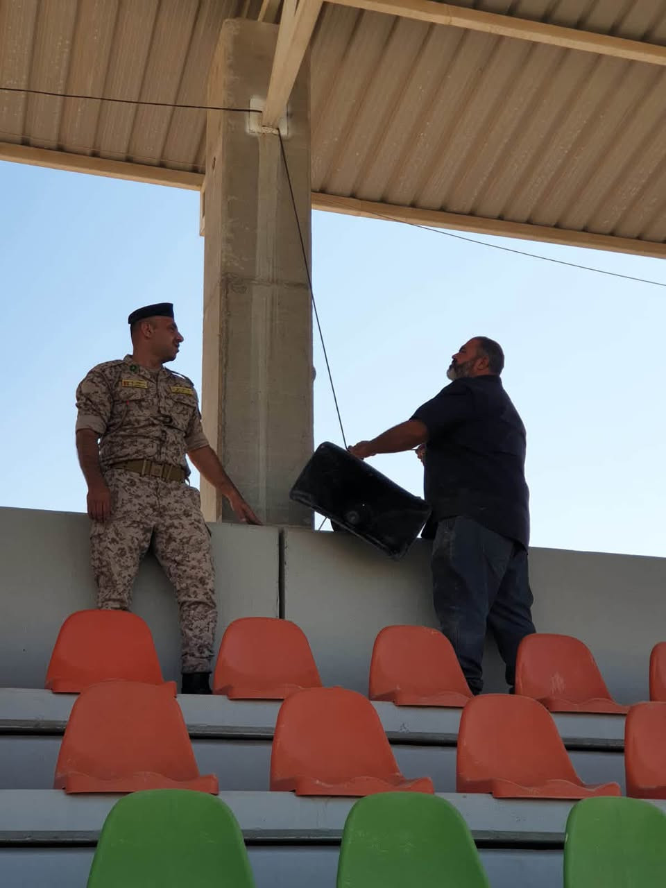 اللهم صل على محمد وال محمد
تم بحمد الله نصب منضومة صوتيةمتكاملة لكلية الشرطة الاولى وتجهيزها بالصوت الكامل شركة الحوراء زينب بخدمة القضية الحسينية ودوائر الدولة وتغطيتها بالصوت والصورة الكاملة 
ويوجد منضومات ايجار وبيع 

للاتصال والاستفسار ☎️📞
***********/الحاج ابو حوراء 
***********/احمد حوراء 

📍العنوان 
بغداد الباب الشرقي سوق هرج ركن سوق الساعات

