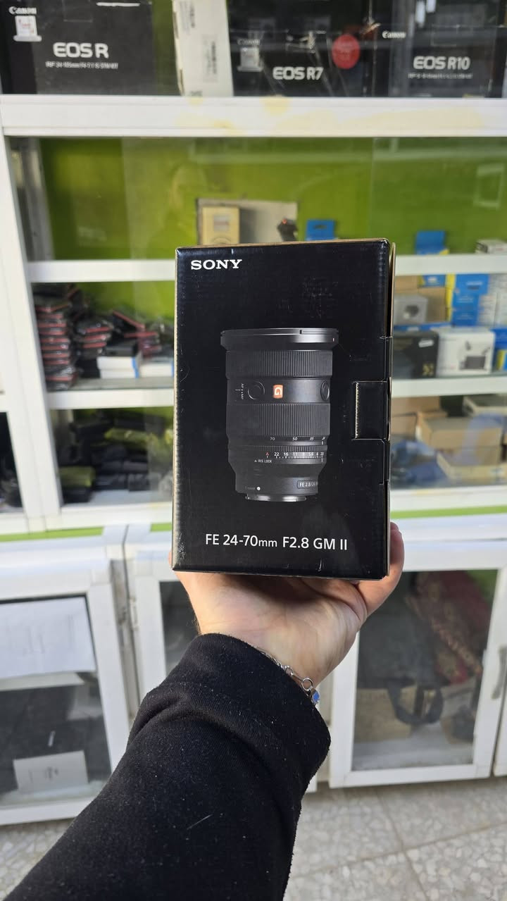 عدسات جديد جديد 💯✅️
70.200 F2.8 GM اصدار ثاني جديد✅️
سعره مليونين و700الف 
24.70 F2.8 GM اصدار ثاني جديد✅️
سعره مليونين و200الف 
17.70 F2.8 Tamro اصدار ثالث جديد✅️
سعره 750الف 
A7III  نضافه100% كامل ملحقات شتر2k
سعره مليون و370الف 
مكاني بابل ***********
