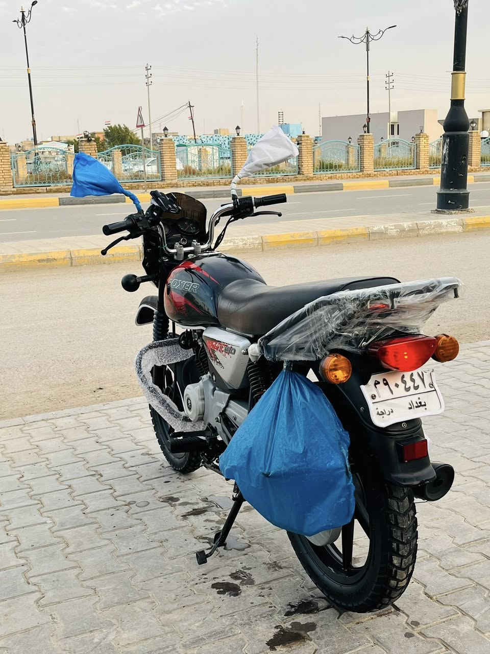 يالله سلام عليكم بوكسر موديل 2023 مرقم لوحه وسنوية بغداد 
دراجة مكفوله كفاله عامه برغي مابيها نقص مكينه مكفولة جيب فيتر وافحص 
العنوان ديالى بعقوبة 
بيع بالنقد والقصط ماستر رافدين فقط 
***********
