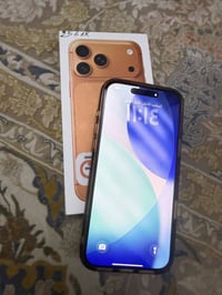 آيفون 17 بروماكس شرق اوسط AFA عدد الدورات 33  بطارية 🔋 100 مكفول من كل...