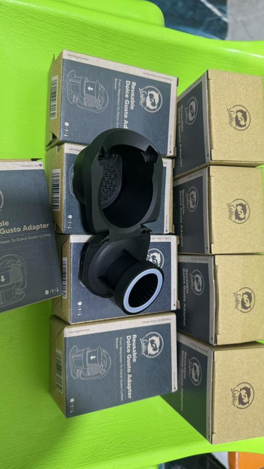 السلام عليكم
تحويله لمكينة دولتشي كوستو 
ادابتر نسبريسو  
السعر 40 الف 
لكل المجموعه عدد 9 
يوجد توصيل 
التواصل خاص


**إذا كنت صاحب هذا الإعلان وتريد حذفه لأي سبب، رجاءا أرسل رسالة إلى الدعم الفني**